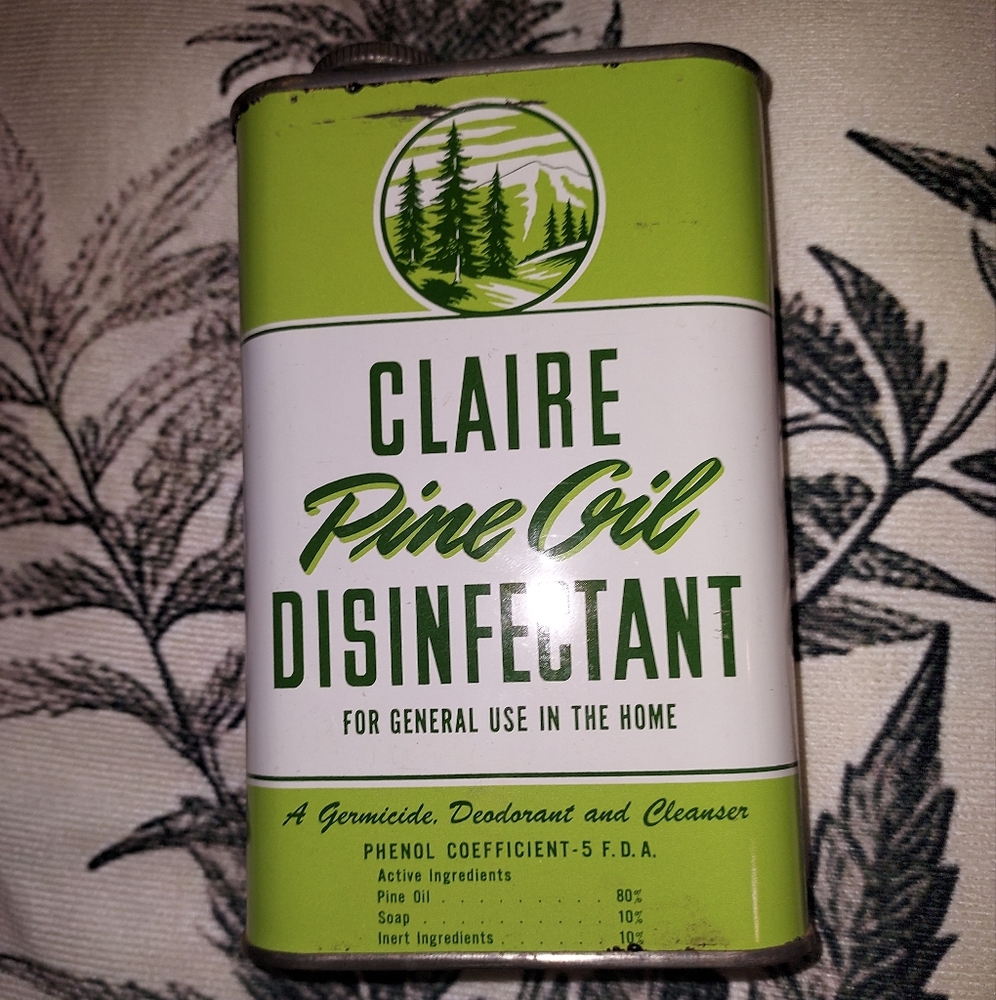 ☆Vintage CLAIRE Pine Girl DISINFECTANT (70-85%? Full)☆